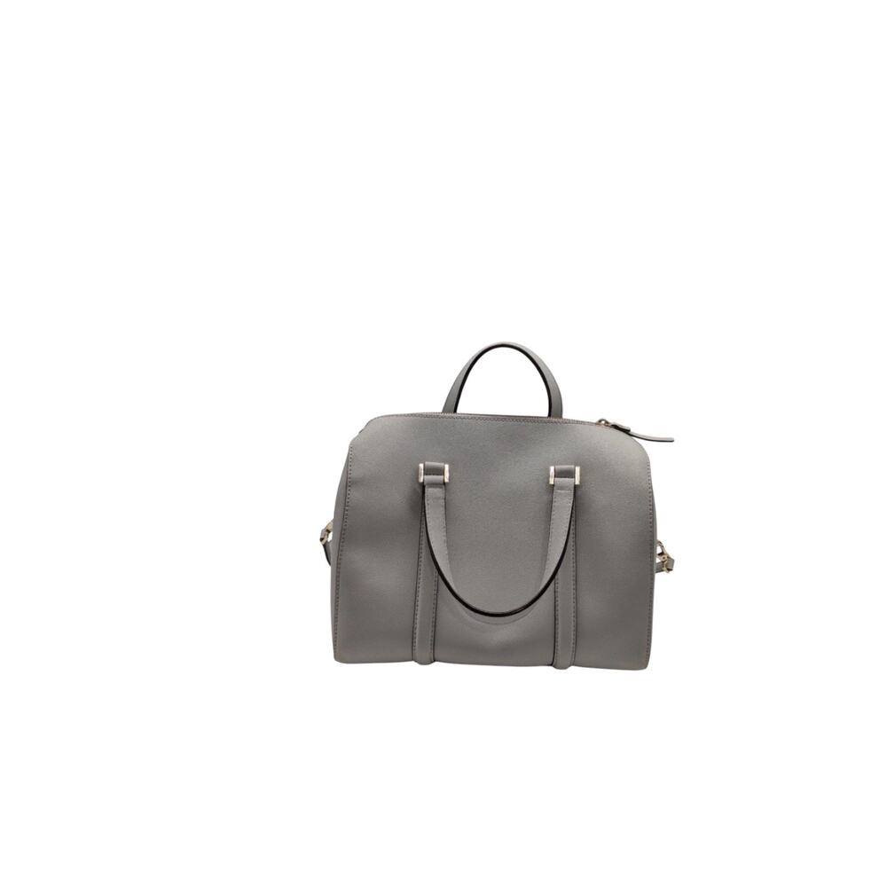 Kate Spade New York Newbury Lane Felix Small Leather Satchel - Grey - Picture 3 of 10